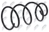 Fahrwerksfeder Vorderachse NTY ASZ-FT-012 Bild Fahrwerksfeder Vorderachse NTY ASZ-FT-012