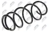 Fahrwerksfeder Vorderachse NTY ASZ-FT-015 Bild Fahrwerksfeder Vorderachse NTY ASZ-FT-015