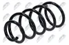 Fahrwerksfeder Hinterachse links Hinterachse rechts NTY ASZ-FT-018