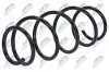 Fahrwerksfeder Vorderachse NTY ASZ-FT-019 Bild Fahrwerksfeder Vorderachse NTY ASZ-FT-019