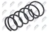 Fahrwerksfeder Vorderachse NTY ASZ-FT-021
