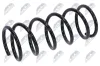 Fahrwerksfeder Vorderachse NTY ASZ-FT-025 Bild Fahrwerksfeder Vorderachse NTY ASZ-FT-025