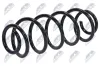 Fahrwerksfeder Hinterachse NTY ASZ-FT-027 Bild Fahrwerksfeder Hinterachse NTY ASZ-FT-027