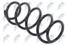 Fahrwerksfeder Vorderachse links NTY ASZ-HD-001 Bild Fahrwerksfeder Vorderachse links NTY ASZ-HD-001