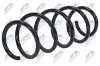 Fahrwerksfeder Vorderachse links NTY ASZ-HD-003 Bild Fahrwerksfeder Vorderachse links NTY ASZ-HD-003