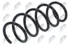 Fahrwerksfeder Vorderachse links NTY ASZ-HD-005