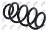 Fahrwerksfeder Hinterachse NTY ASZ-HD-008 Bild Fahrwerksfeder Hinterachse NTY ASZ-HD-008