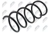 Fahrwerksfeder Vorderachse NTY ASZ-ME-006