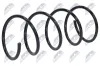 Fahrwerksfeder Vorderachse NTY ASZ-ME-009 Bild Fahrwerksfeder Vorderachse NTY ASZ-ME-009