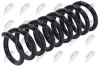 Fahrwerksfeder Hinterachse NTY ASZ-ME-015 Bild Fahrwerksfeder Hinterachse NTY ASZ-ME-015