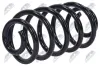 Fahrwerksfeder Hinterachse NTY ASZ-ME-016 Bild Fahrwerksfeder Hinterachse NTY ASZ-ME-016