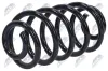 Fahrwerksfeder Hinterachse NTY ASZ-ME-016 Bild Fahrwerksfeder Hinterachse NTY ASZ-ME-016