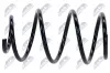 Fahrwerksfeder Vorderachse NTY ASZ-ME-017 Bild Fahrwerksfeder Vorderachse NTY ASZ-ME-017
