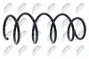Fahrwerksfeder Vorderachse NTY ASZ-ME-020 Bild Fahrwerksfeder Vorderachse NTY ASZ-ME-020