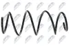 Fahrwerksfeder Vorderachse NTY ASZ-ME-025