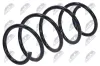 Fahrwerksfeder Vorderachse NTY ASZ-ME-026