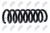 Fahrwerksfeder Hinterachse NTY ASZ-ME-027 Bild Fahrwerksfeder Hinterachse NTY ASZ-ME-027