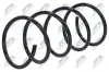 Fahrwerksfeder Vorderachse NTY ASZ-ME-028 Bild Fahrwerksfeder Vorderachse NTY ASZ-ME-028