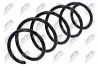 Fahrwerksfeder Vorderachse NTY ASZ-ME-029 Bild Fahrwerksfeder Vorderachse NTY ASZ-ME-029