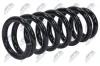 Fahrwerksfeder Vorderachse NTY ASZ-MS-000