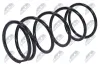 Fahrwerksfeder Hinterachse NTY ASZ-MS-004 Bild Fahrwerksfeder Hinterachse NTY ASZ-MS-004