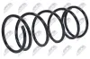 Fahrwerksfeder Hinterachse NTY ASZ-MS-004 Bild Fahrwerksfeder Hinterachse NTY ASZ-MS-004