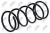 Fahrwerksfeder Hinterachse NTY ASZ-MS-005 Bild Fahrwerksfeder Hinterachse NTY ASZ-MS-005