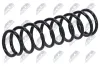 Fahrwerksfeder Hinterachse NTY ASZ-MS-014 Bild Fahrwerksfeder Hinterachse NTY ASZ-MS-014