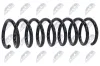 Fahrwerksfeder Hinterachse NTY ASZ-MZ-001 Bild Fahrwerksfeder Hinterachse NTY ASZ-MZ-001