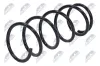 Fahrwerksfeder Vorderachse NTY ASZ-NS-015 Bild Fahrwerksfeder Vorderachse NTY ASZ-NS-015