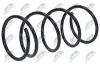 Fahrwerksfeder Vorderachse NTY ASZ-NS-032 Bild Fahrwerksfeder Vorderachse NTY ASZ-NS-032