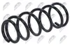 Fahrwerksfeder Hinterachse NTY ASZ-NS-034