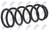 Fahrwerksfeder Hinterachse NTY ASZ-NS-034 Bild Fahrwerksfeder Hinterachse NTY ASZ-NS-034