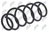 Fahrwerksfeder Vorderachse NTY ASZ-PE-000