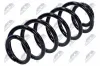 Fahrwerksfeder Hinterachse NTY ASZ-PE-002 Bild Fahrwerksfeder Hinterachse NTY ASZ-PE-002