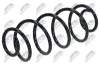 Fahrwerksfeder Hinterachse NTY ASZ-PE-004 Bild Fahrwerksfeder Hinterachse NTY ASZ-PE-004