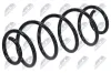 Fahrwerksfeder Hinterachse NTY ASZ-PE-004 Bild Fahrwerksfeder Hinterachse NTY ASZ-PE-004
