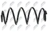 Fahrwerksfeder Hinterachse NTY ASZ-PE-005 Bild Fahrwerksfeder Hinterachse NTY ASZ-PE-005