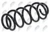 Fahrwerksfeder Hinterachse NTY ASZ-PE-008 Bild Fahrwerksfeder Hinterachse NTY ASZ-PE-008