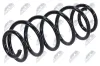 Fahrwerksfeder Hinterachse NTY ASZ-PE-008 Bild Fahrwerksfeder Hinterachse NTY ASZ-PE-008