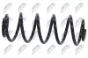 Fahrwerksfeder Hinterachse NTY ASZ-PE-008 Bild Fahrwerksfeder Hinterachse NTY ASZ-PE-008