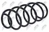 Fahrwerksfeder Vorderachse NTY ASZ-PE-009 Bild Fahrwerksfeder Vorderachse NTY ASZ-PE-009