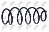 Fahrwerksfeder Vorderachse NTY ASZ-PE-009 Bild Fahrwerksfeder Vorderachse NTY ASZ-PE-009
