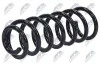 Fahrwerksfeder Hinterachse NTY ASZ-PE-012 Bild Fahrwerksfeder Hinterachse NTY ASZ-PE-012