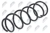 Fahrwerksfeder Vorderachse NTY ASZ-PE-015 Bild Fahrwerksfeder Vorderachse NTY ASZ-PE-015