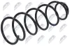 Fahrwerksfeder Vorderachse NTY ASZ-PE-016 Bild Fahrwerksfeder Vorderachse NTY ASZ-PE-016