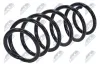 Fahrwerksfeder Vorderachse NTY ASZ-PE-019 Bild Fahrwerksfeder Vorderachse NTY ASZ-PE-019