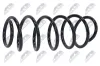 Fahrwerksfeder Vorderachse NTY ASZ-PE-019 Bild Fahrwerksfeder Vorderachse NTY ASZ-PE-019