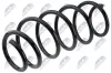 Fahrwerksfeder Vorderachse NTY ASZ-PE-027 Bild Fahrwerksfeder Vorderachse NTY ASZ-PE-027