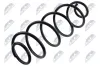 Fahrwerksfeder Hinterachse NTY ASZ-PE-032 Bild Fahrwerksfeder Hinterachse NTY ASZ-PE-032